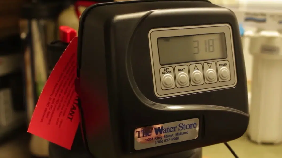 Digital control head on water softener for western stanton in Western Stanton